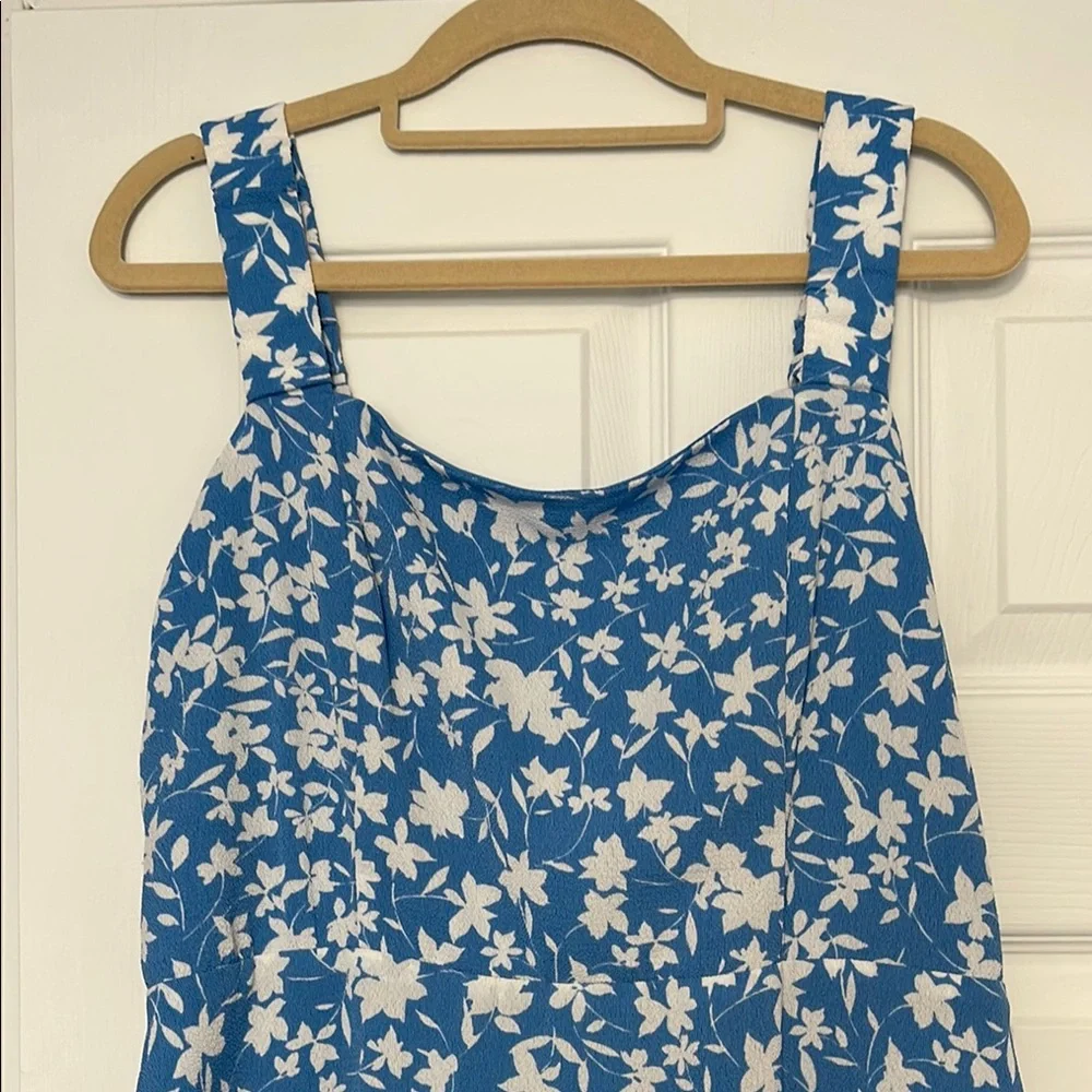 52seven Blue and White Floral Sundress - Picture 2 of 8